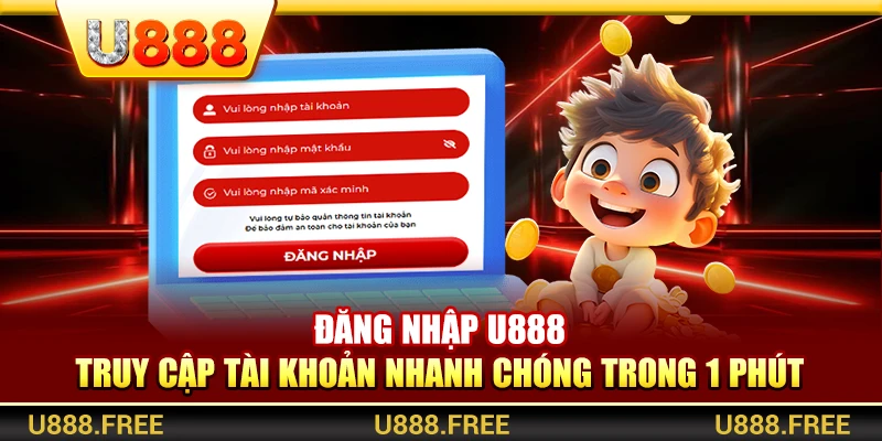 Đăng Nhập U888 – Truy Cập Tài Khoản Nhanh Chóng Trong 1 Phút