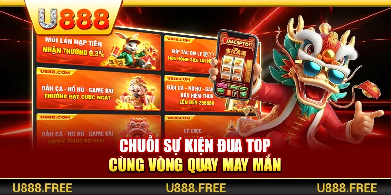 Chuỗi sự kiện đua top cùng vòng quay may mắn 